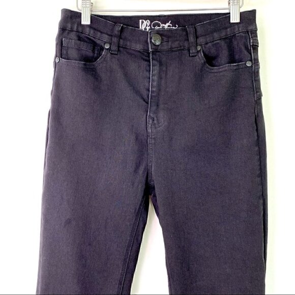 DG2 high waisted  jeggings, black, stretch cotton - Picture 5 of 15